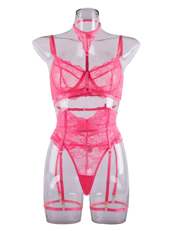 New Style sexy women's lace split underwear set