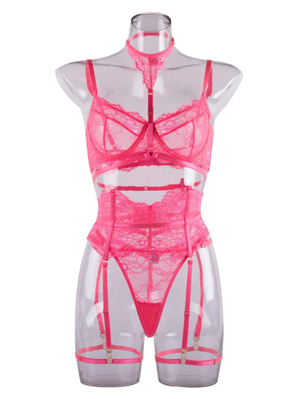 New Style sexy women's lace split underwear set